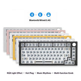Nexttime Next Time 75 Mechanical Keyboard Kit Three Mode Hot Swap RGB Gasket Gaming Keyboard for Office PC Gamer Accessories